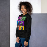 JENNY TALIA pop art Unisex Sweatshirt